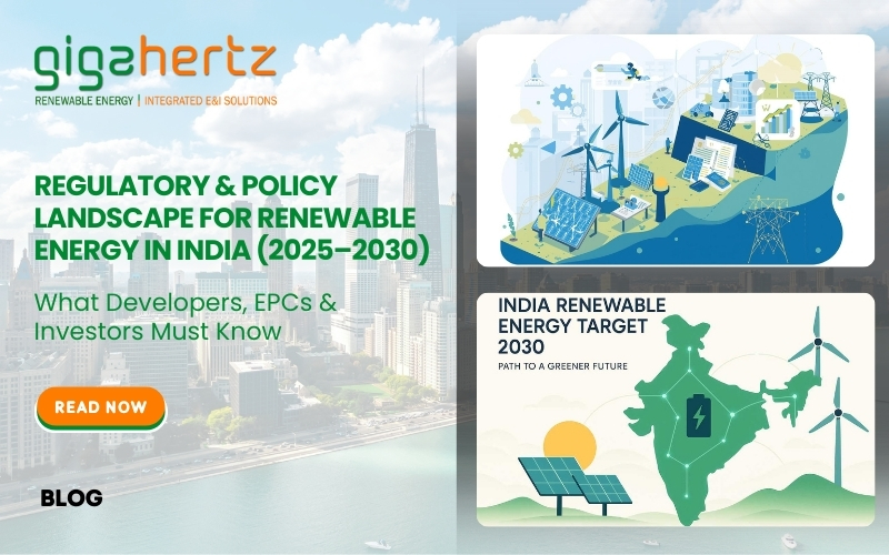 Regulatory & Policy Landscape for Renewable Energy in India (2025–2030)